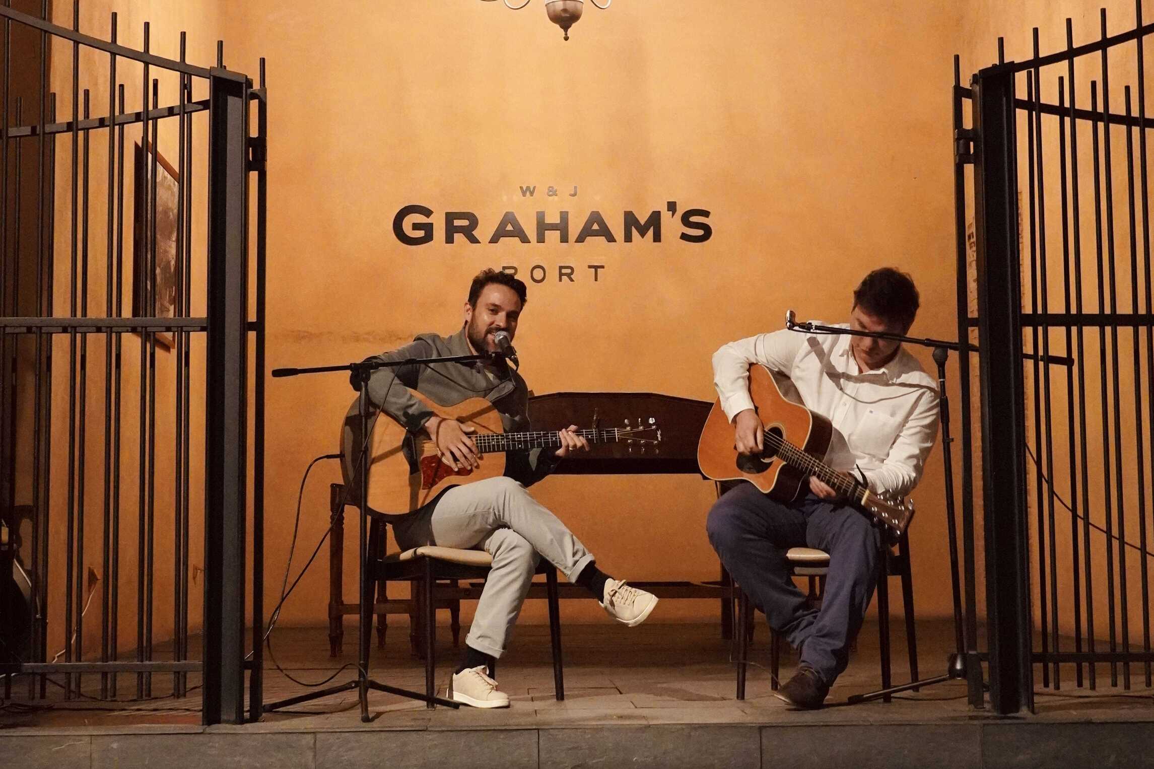 Música portuense marca viagem ao interior das Caves Graham’s  