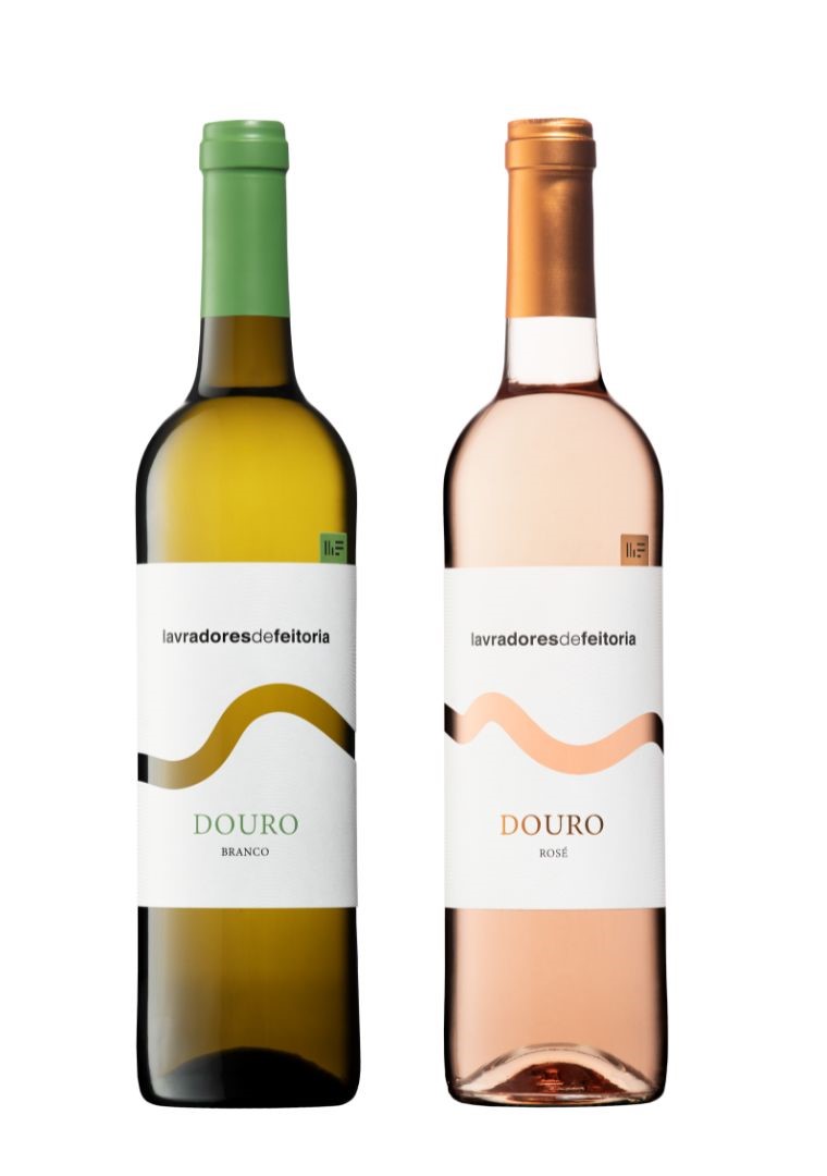 Lançados branco e rosé da Lavradores de Feitoria   