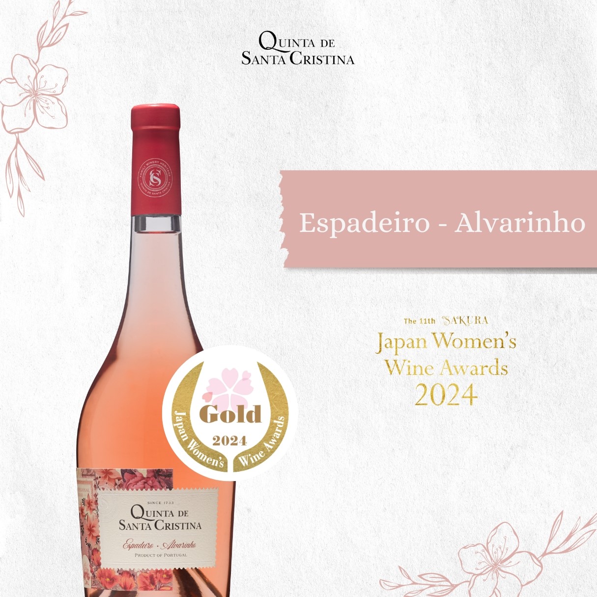 Prémio ‘Sakura Japan Women’s Wine Awards 2024’